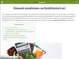 Sites similar to gesundzunehmen.org