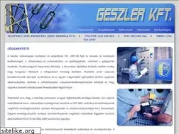 Sites similar to geszlerkft.hu