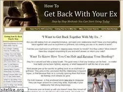 Sites similar to get-back-with-your-ex.com