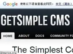 Sites similar to get-simple.info