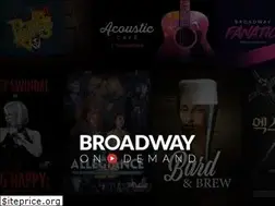 Sites similar to get.broadwayondemand.com
