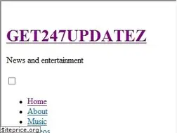 Sites similar to get247updatez.wordpress.com