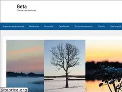Sites similar to geta.ax