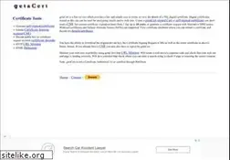 Sites similar to getacert.com