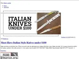 Sites similar to getaknife.com