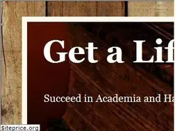 Sites similar to getalifephd.blogspot.com