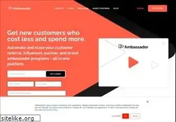 Sites similar to getambassador.com