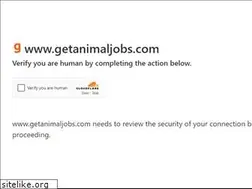 Sites similar to getanimaljobs.com