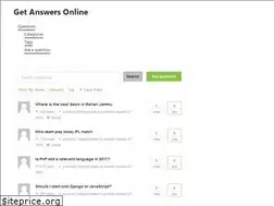Sites similar to getanswers.online