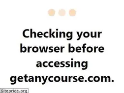 Sites similar to getanycourse.com