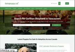 Sites similar to getapuppy.ca
