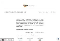 Sites similar to getarticlesdone.com