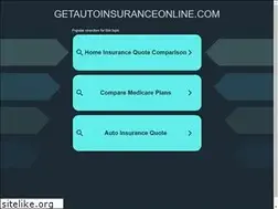 Sites similar to getautoinsuranceonline.com