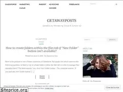 Sites similar to getawayposts.com
