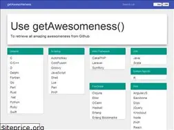 Sites similar to getawesomeness.herokuapp.com