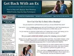 Sites similar to getbackwithanex.com
