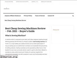 Sites similar to getbestsewingmachine.com