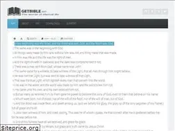 Sites similar to getbible.net