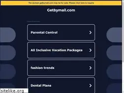 Sites similar to getbymail.com