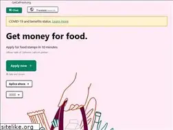 Sites similar to getcalfresh.org