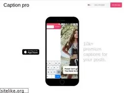 Sites similar to getcaptionpro.com