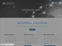 Sites similar to getcashforsurveys.info.tm