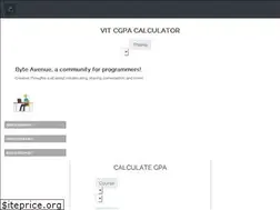 Sites similar to getcgpa.rajchandra.me