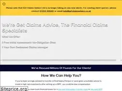 Sites similar to getclaimsadvice.co.uk