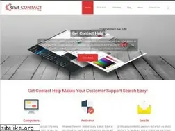 Sites similar to getcontacthelp.com