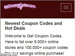 Sites similar to getcouponcodes.com