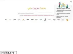 Sites similar to getcouponhere.com