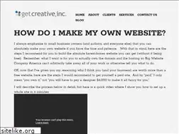 Sites similar to getcreativeinc.com