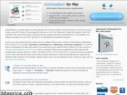 Sites similar to getdatabackmac.com