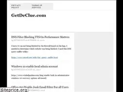 Sites similar to getdeclue.com