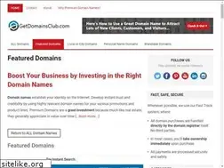 Sites similar to getdomainsclub.com