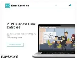Sites similar to getemaildatabase.com