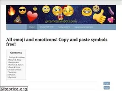Sites similar to getemojisymbols.com
