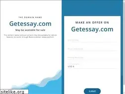 Sites similar to getessay.com