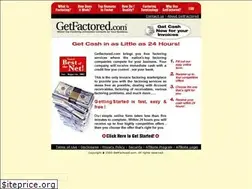 Sites similar to getfactored.com