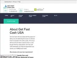 Sites similar to getfastcashus.com