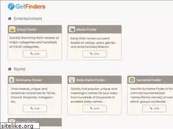 Sites similar to getfinders.com
