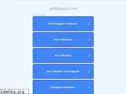 Sites similar to getfollowers.com