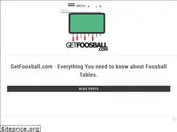 Sites similar to getfoosball.com