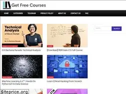 Sites similar to getfreecourses.net