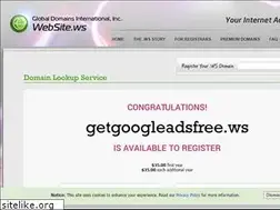 Sites similar to getgoogleadsfree.ws