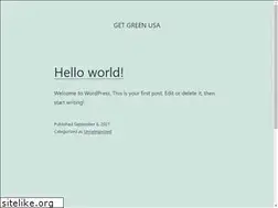 Sites similar to getgreenusa.com