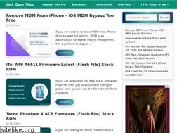Sites similar to getgsmtips.com