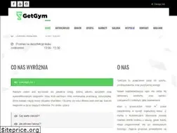 Sites similar to getgym.pl