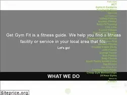 Sites similar to getgymfit.com.au