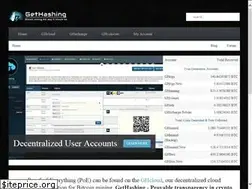 Sites similar to gethashing.com
